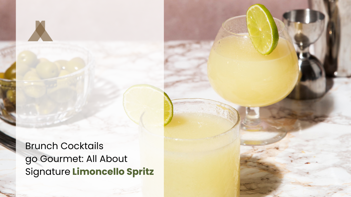limoncello spritz for gourmet brunch cocktails blog post