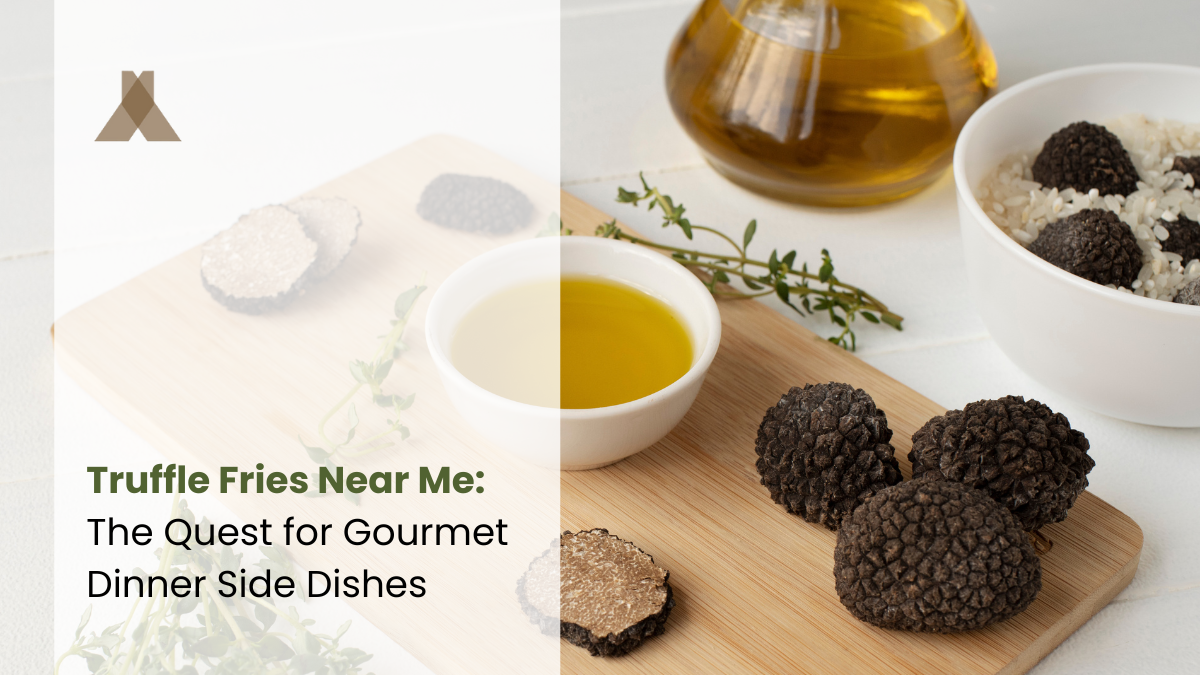 truffles and truffle oil for article about truffle fries