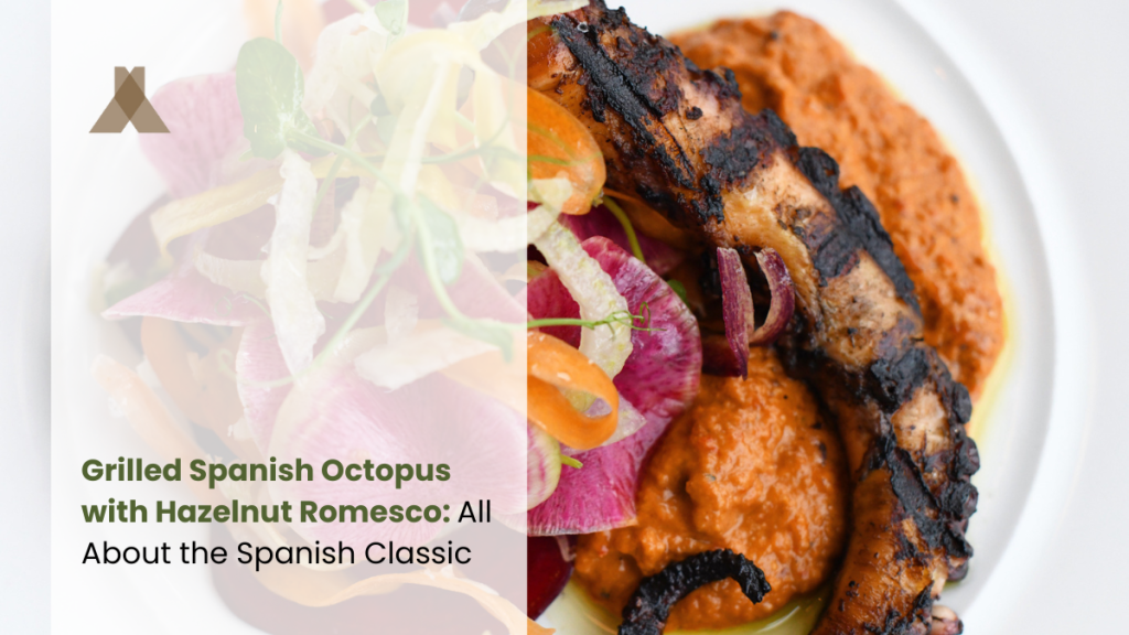 grilled spanish octopus from Mission + Market in Atlanta